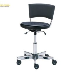 Ghế cho nhà nghiên cứu (có lưng, không có vòng để chân, 455 x 435 x 645 - 735mm) AS ONE 3-5331-02 LC-60