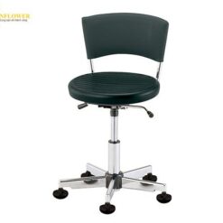 Ghế cho nhà nghiên cứu (có lưng, không có vòng để chân, 500 x 480 x 625 - 715mm) AS ONE 1-5930-03 LC-60F