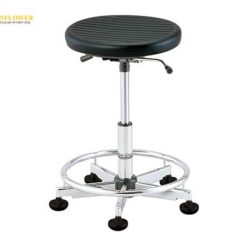Ghế cho nhà nghiên cứu (không có lưng, có vòng để chân, 500 x 480 x 450 - 610mm) AS ONE 1-5930-02 LC-50RF
