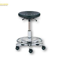Ghế cho nhà nghiên cứu (không có lưng, có vòng để chân, 455 x 435 x 465 - 635mm) AS ONE 3-5331-03 LC-50R