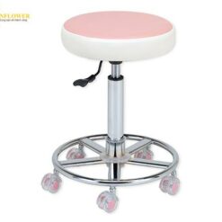 Ghế màu hồng không có lưng dựa (φ400 × 490 to 680mm) AS ONE 3-1472-01 CTC
