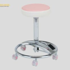 Ghế màu hồng không có lưng dựa (φ450 × 530 to 680mm) AS ONE 3-1469-01 CTC-ST
