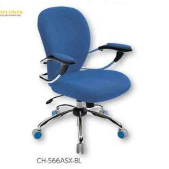 Ghế màu xanh lam (lên xuống bằng xi lanh khí, 580 x 550 x 930 - 1020mm) AS ONE 2-9377-01 CH566ASXBL