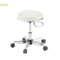 Ghế phòng thí nghiệm cao cấp (TAKUMI) (màu trắng, không vòng để chân, φ370 x φ455 x 410 to 510mm) AS ONE 1-4219-03 TKM-455W