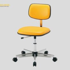 Ghế tiêu chuẩn (màu cam, không có vòng gác chân, 430 x 430 x 410 - 505mm) AS ONE 2-664-04 LSN-O