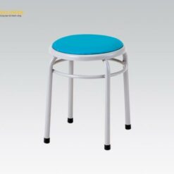 Ghế tròn có vòng gia cố (φ350 × 480mm) AS ONE 2-9639-01 CU-542-A