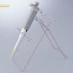 Giá để Micropipette (thép không gỉ (SUS304), 2 chỗ, 120 x 270 x 81(258)mm) AS ONE 2-7971-01 NIPS-TA