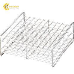Giá đỡ ống nghiệm bằng thép không gỉ (10 x 10 Size: 18.5mm) AS ONE 2-9502-30 16.5100H