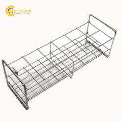 Giá đỡ ống nghiệm bằng thép không gỉ (2 x 6 Size: 42mm) AS ONE 2-9502-64 4012