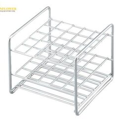 Giá đỡ ống nghiệm bằng thép không gỉ φ18mm 5 x 5 SANWAKAKEN SS18-25