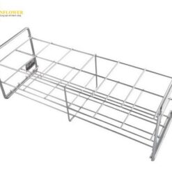 Giá đỡ ống nghiệm bằng thép không gỉ φ35mm 2 x 6 SANWAKAKEN SS35-12