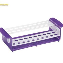 Giá đỡ ống (PP (Polypropylene), màu tím/ trắng mờ, φ17mm) AS ONE 3-8667-01