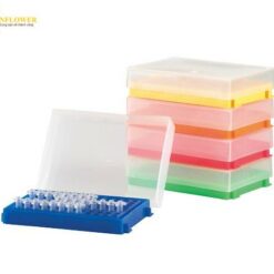 Giá đựng ống PCR 96 giếng (5 pcs, 5 màu) AS ONE 3-8666-01