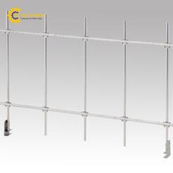 Giá kẹp treo cho bàn thí nghiệm (thép không gỉ 304, 1000 x 650mm) AS ONE 3-5350-11