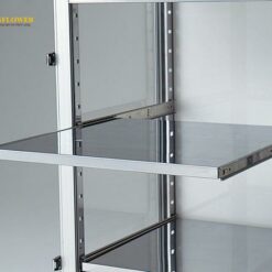Giá kệ ray trượt cho tủ hút ẩm (thép không gỉ (SUS430), 300mm) AS ONE 6-6959-11