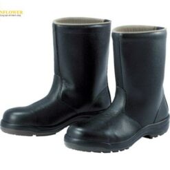Giày boot bảo hộ bằng da bò (đế Polyurethane xốp 2 lớp, 23.5cm) MIDORI ANZEN CF140-23.5