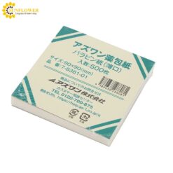 Giấy đóng gói thuốc / Giấy Paraffin (90×90mm, 500 cái/ gói) AS ONE 7-8381-01