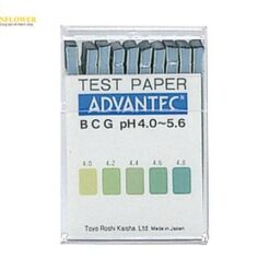 Giấy đo pH loại BCG (pH4.0 - 5.6, 1 hộp (20 tờ x 10 cái)) ADVANTEC 07010040