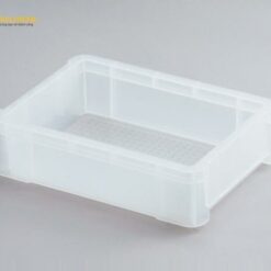 Hộp chứa bằng nhựa PP (polypropylene) (màu trong suốt, 306 x 214 x 86mm) SEKISUI PZ-0002