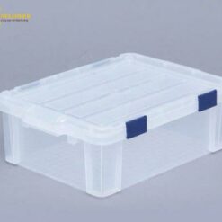 Hộp chứa bằng PP (polypropylene) có khóa kín 525 x 381 x 187mm IRISOHYAMA MBR-22