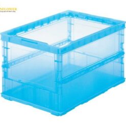 Hộp chứa gấp được (52.7L, PP (polypropylene), màu xanh lam, không nắp) TRUSCO NAKAYAMA TSK-O50B