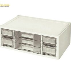 Hộp chứa phụ kiện chống va đập (styrol resin, 498 x 336 x 185mm) AS ONE 3-261-05 W232