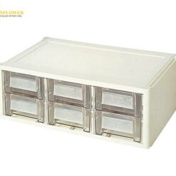 Hộp chứa phụ kiện chống va đập (styrol resin, 498 x 336 x 185mm) AS ONE 3-261-06 W600
