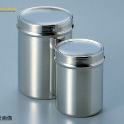 Hộp đa năng bằng thép không gỉ SUS304 φ80 x 100mm AS ONE 5-188-03