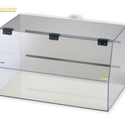 Hộp (dạng tủ hút) làm việc để bàn (PVC (nhựa vinyl clorua), 900 x 650 x 500mm) AS ONE 3-1477-02 TJW-900