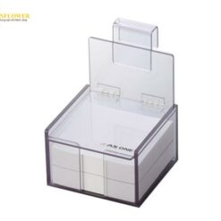 Hộp đựng giấy thuốc loại móc (Nhựa acrylic, 119 x 141 x 143mm, đựng 1000 tờ) AS ONE 3-386-02