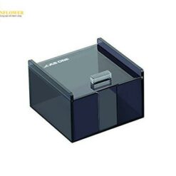 Hộp đựng giấy thuốc (Nhựa acrylic, 115 x 119 x 77mm, đựng 1000 tờ) AS ONE 2-814-02 YKH-2
