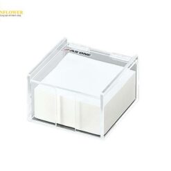 Hộp đựng giấy thuốc (Nhựa acrylic, 119 x 120 x 78mm, đựng 1000 tờ) AS ONE 3-6797-02