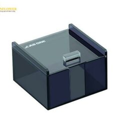 Hộp đựng giấy thuốc (Nhựa acrylic, 130 x 134 x 77mm, đựng 1000 tờ) AS ONE 2-814-03 YKH-3