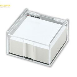 Hộp đựng giấy thuốc (Nhựa acrylic, 134 x 135 x 78mm, đựng 1000 tờ) AS ONE 3-6797-03