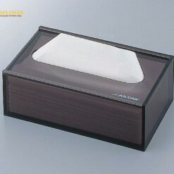Hộp đựng khăn cầm tay (PVC (vinyl chloride resin), 236mm x 140mm x 80mm) AS ONE 5-5374-11 H80