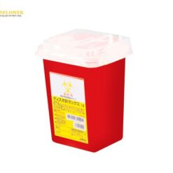 Hộp đựng kim dùng 1 lần (1L, màu đỏ, PP (polypropylene)) AS ONE 8-7221-41