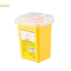 Hộp đựng kim dùng 1 lần (1L, màu vàng, PP (polypropylene)) AS ONE 8-7221-31