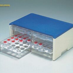 Hộp đựng ống mẫu (ABS resin, 140 ống φ22mm) AS ONE 3-220-01 M-1