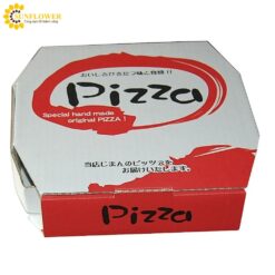Hộp đựng pizza (màu đỏ, 50 chiếc, 8 inch) Harada 15472