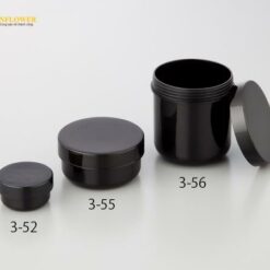 Hộp đựng thuốc mỡ bảo vệ tia cực tím AS ONE 1-6137-01 (Màu đen, Che chắn ánh sáng, 12mL, 100 chiếc)