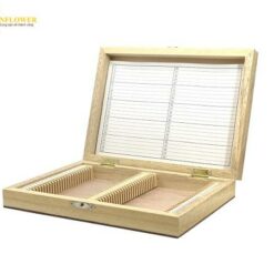 Hộp gỗ đựng 50 sheets 200 x 150 x 38mm AS ONE 2-165-02 W-50