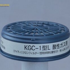 Hộp hấp thụ khí axit dùng cho mặt nạ khí KOKEN KGC-1L