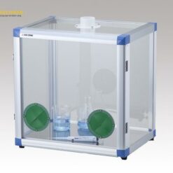 Hộp làm việc tủ hút di động (PMMA (acrylic), nhôm, thép không gỉ (SUS304), 600 x 450 x 620mm) AS ONE 3-4064-34