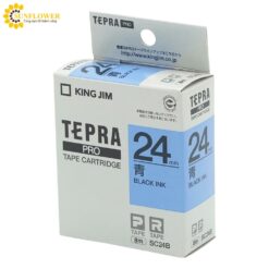 Hộp mực máy in nhãn Tepra PRO Màu xanh King Jim SC24B