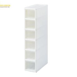 Hộp ngăn kéo (6 ngăn, PP (Polypropylene), 180 x 400 x 850mm) JEJ ASTAGE 442638S6