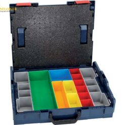 Hộp nhựa đựng dụng cụ điện/ tip/ ốc vít,..(màu xanh, 442 x 117 x 357mm) BOSCH L-BOXX102S2N