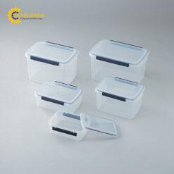 Hộp nhựa PP (polypropylene) 22.5L AS ONE 1-6738-05 NF-55