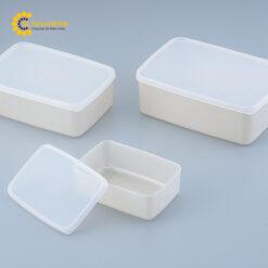 Hộp nhựa PP (polypropylene) Mufan 570mL AS ONE 2-8189-01 M-2