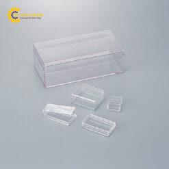 Hộp nhựa PS (Polystyrene) (63 x 50 x 25.5mm, 10 Pcs) AS ONE 4-5605-05 28