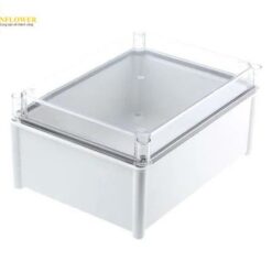 Hộp nhựa sợi thủy tinh (360 x 270 x 171mm, màu xám, trong suốt) CAHORS E2736